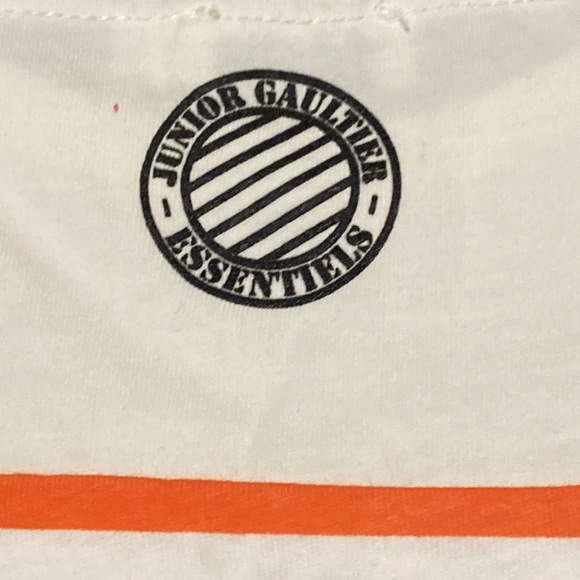 Gaultier Bebe striped cotton tee size 1YR - Picture 4 of 4